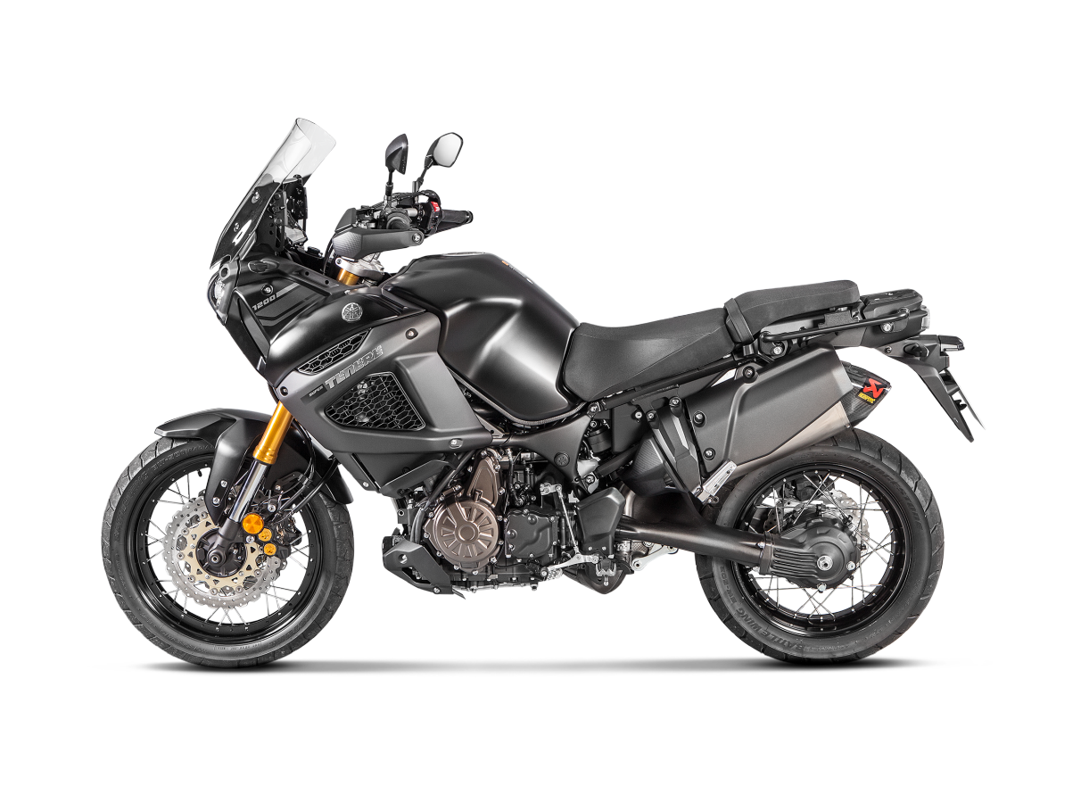 Akrapovic Slip-On Line Titanium Muffler System w/Carbon End Cap for Yamaha XT1200Z/XT1200ZE 10-20 Akrapovic