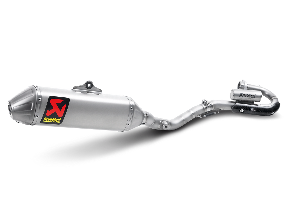 Akrapovic Evolution Line Titanium Exhaust System w/Titanium End Cap for Yamaha YZ250F/YZ250FX 10-13 Akrapovic