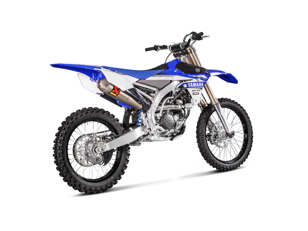Akrapovic Racing Line Titanium Exhaust System w/Titanium End Cap for Yamaha YZ250F/YZ250FX 14-18 Akrapovic