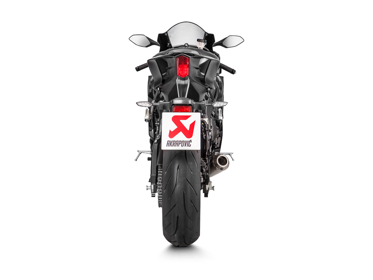 Akrapovic Slip-On Line Titanium Muffler System w/Titanium End Cap for Yamaha YZF-R6 06-Up Akrapovic