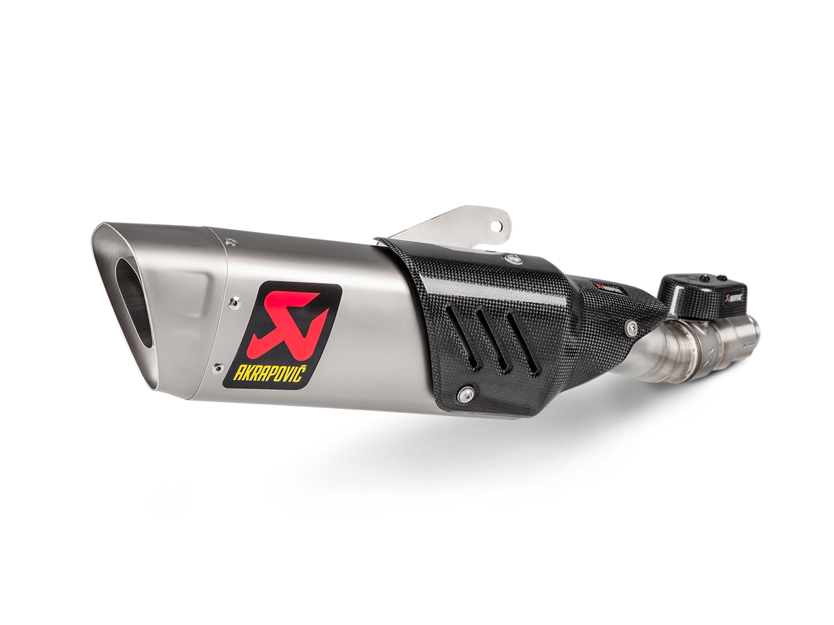Akrapovic Slip-On Line Titanium Muffler System w/Titanium End Cap for Yamaha YZF-R6 17-Up Akrapovic