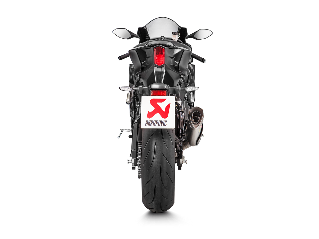 Akrapovic Slip-On Line Titanium Muffler System w/Titanium End Cap for Yamaha YZF-R6 17-Up Akrapovic