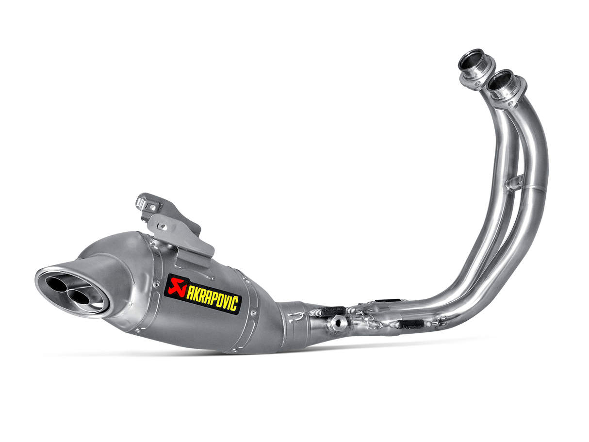 Akrapovic Racing Line Titanium Exhaust System w/Titanium End Cap for Yamaha MT-07/FZ-07 14-16 Akrapovic