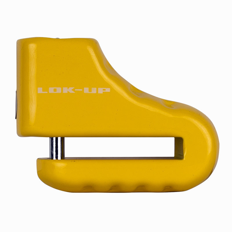 LOK UP - LOK UP DISC LOCK SECURITY YELLOW 5.5MM - Shark Leathers