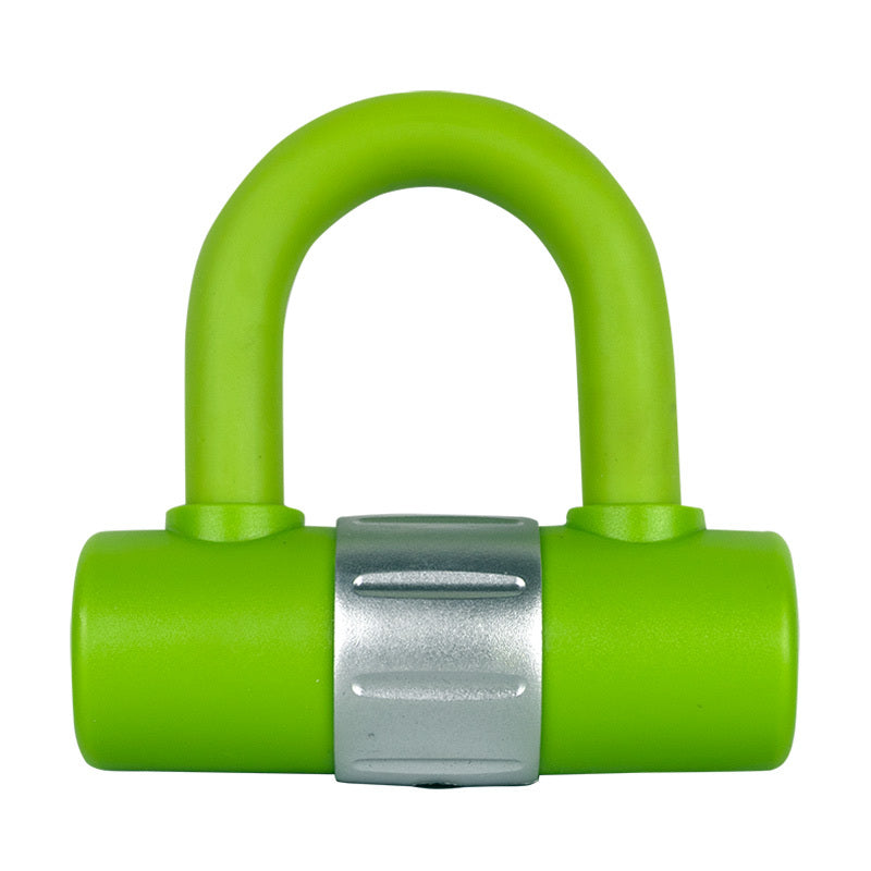 LOK UP - LOK UP HEAVY DUTY U-LOCK FLURO/GREEN - Shark Leathers