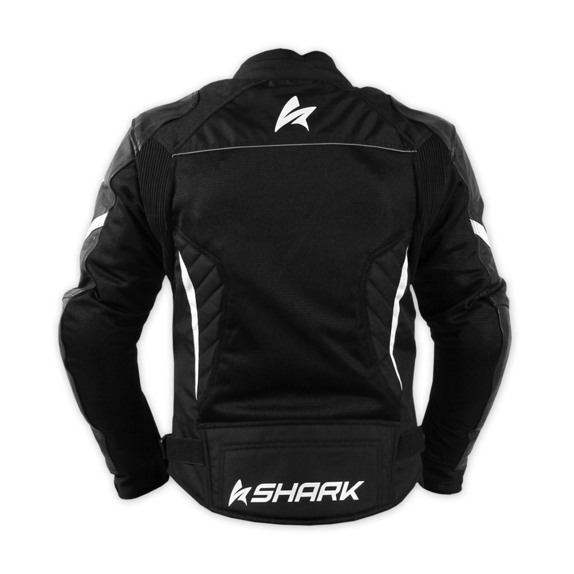 Shark Leathers - Shark Tract Jacket - White - Shark Leathers