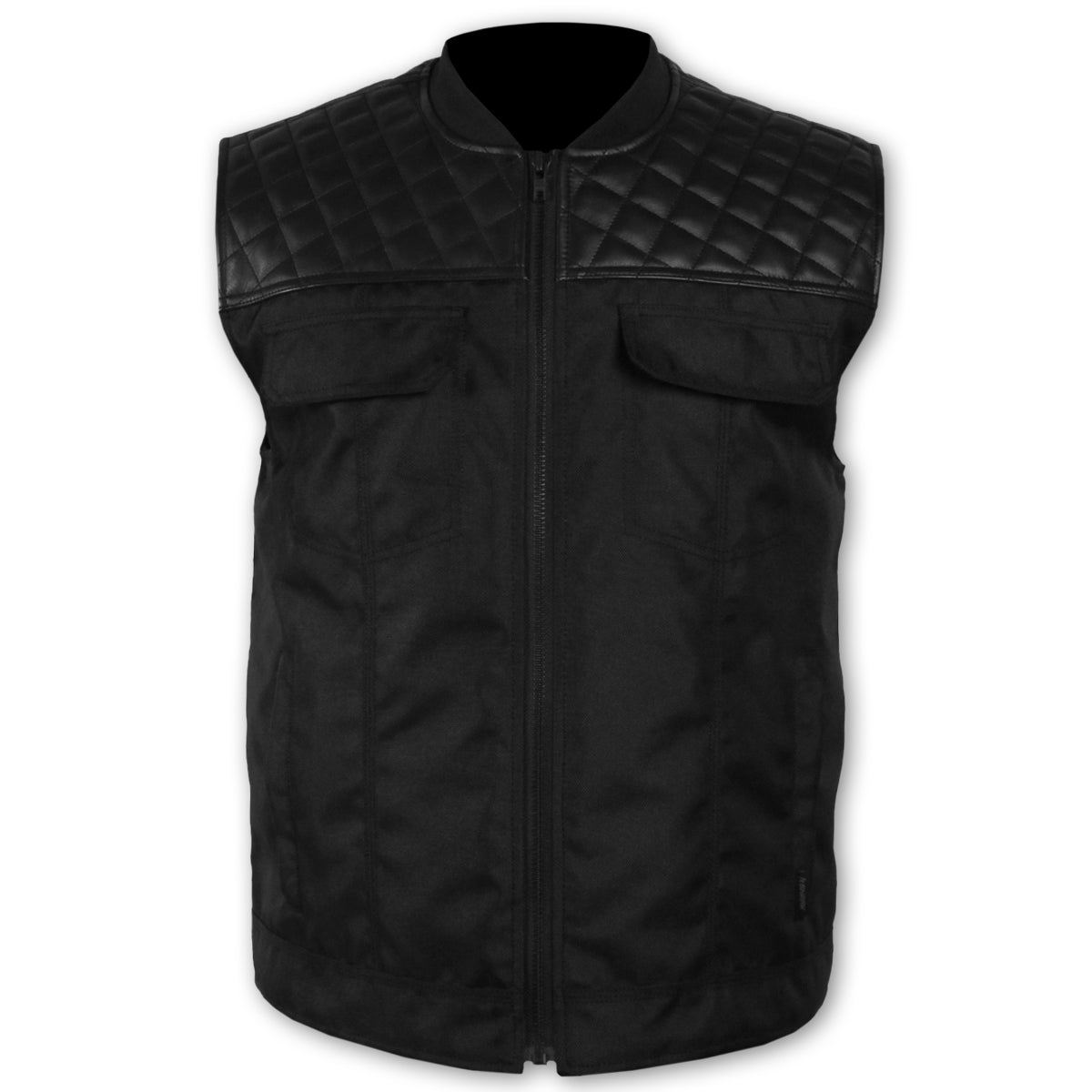 Shark Leathers - Shark Revolver Leather Vest - Shark Leathers