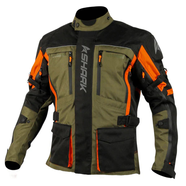 Shark Leathers - Mens Venture Pro Bundle - Military - Shark Leathers