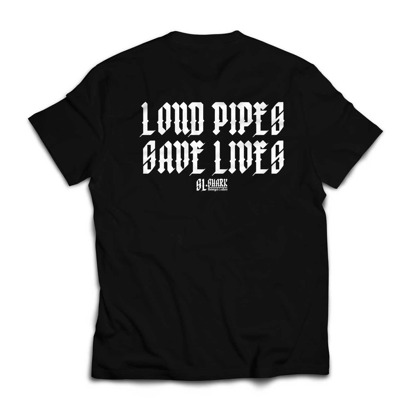 Shark Loud Pipes Tee Shark Leathers