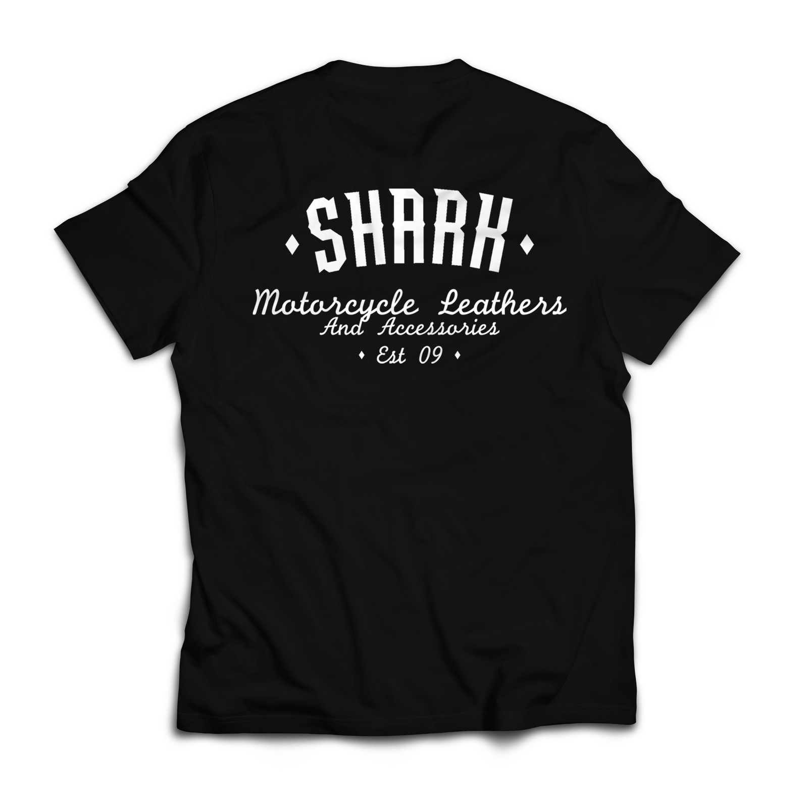 Shark Leathers - Shark Gamble Black Tee - Shark Leathers