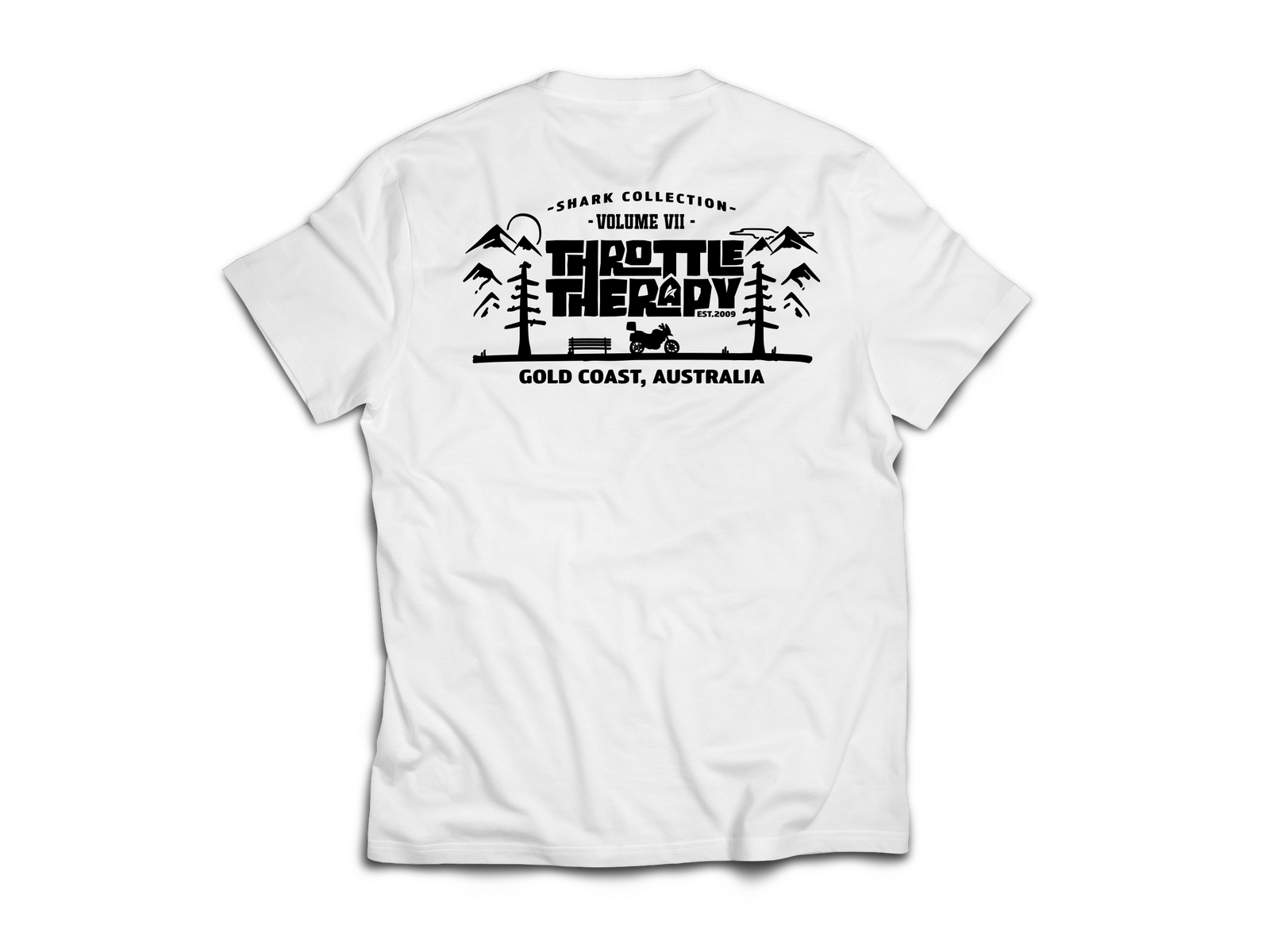 Shark Therapy Tee White Shark Leathers