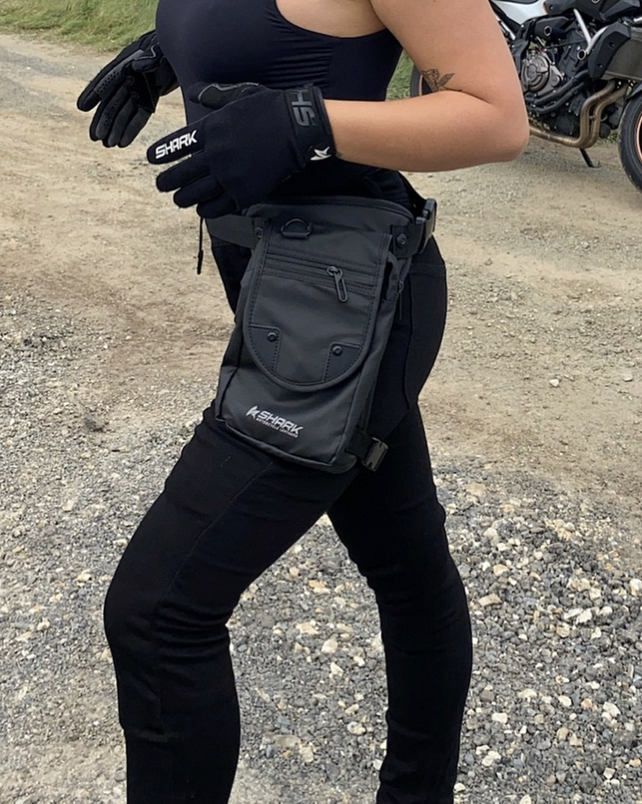 Shark Leathers - Shark Hip Bag - Shark Leathers