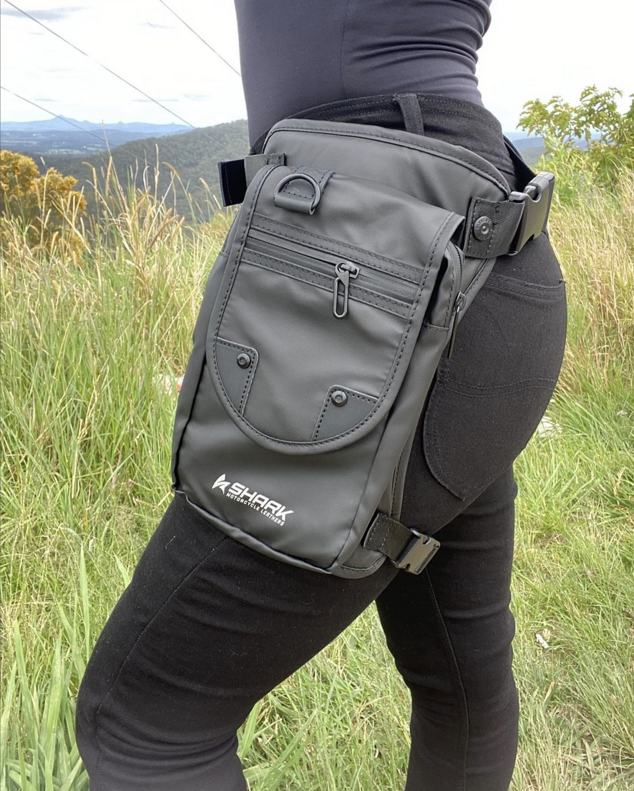 Shark Leathers - Shark Hip Bag - Shark Leathers