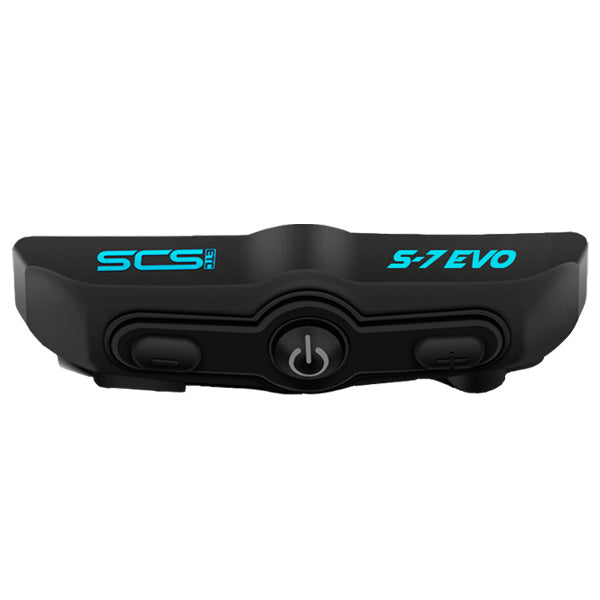 SCS - SCS S7 Evo Solo Bluetooth Intercom - Shark Leathers