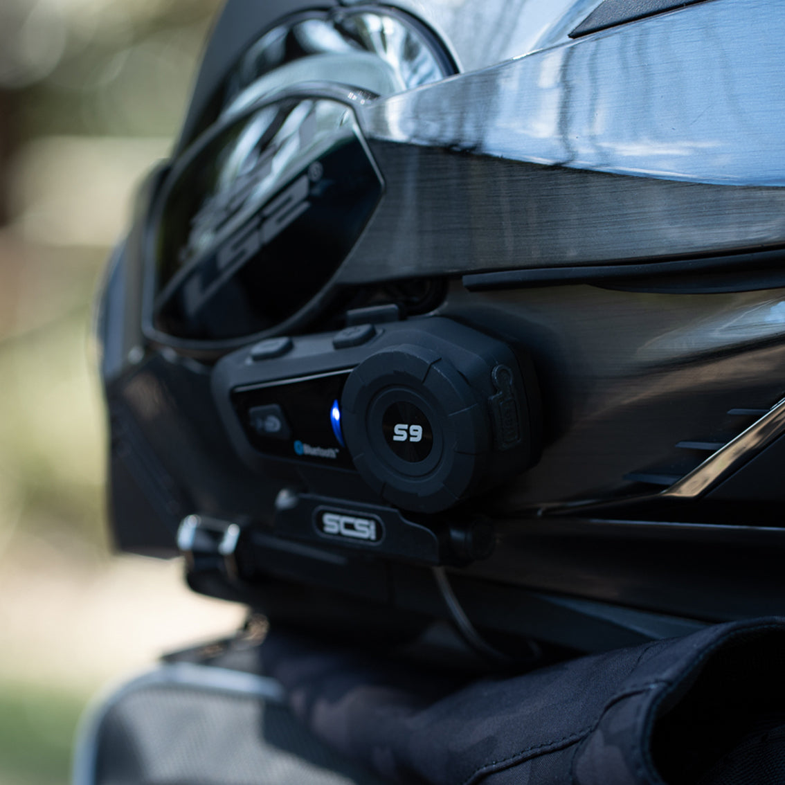 SCS - SCS S9 Bluetooth Intercom - Shark Leathers