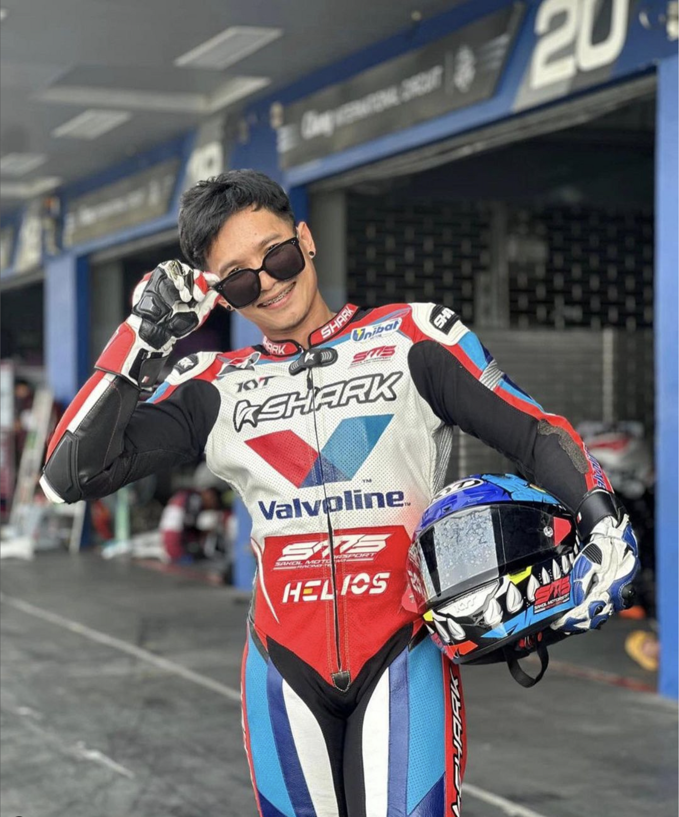 Shark Leathers - Shark Leathers Custom Race Suit - Shark Leathers