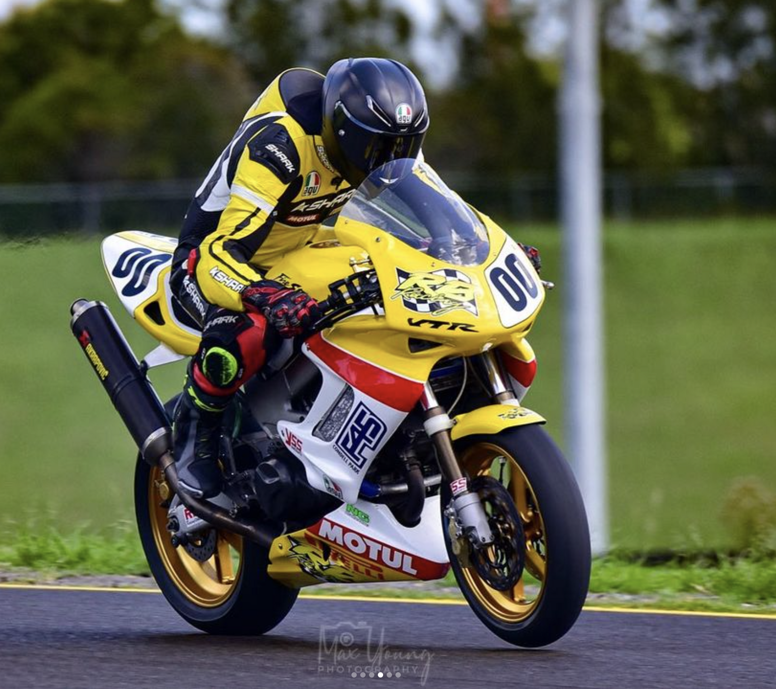 Shark Leathers - Shark Leathers Custom Race Suit - Shark Leathers