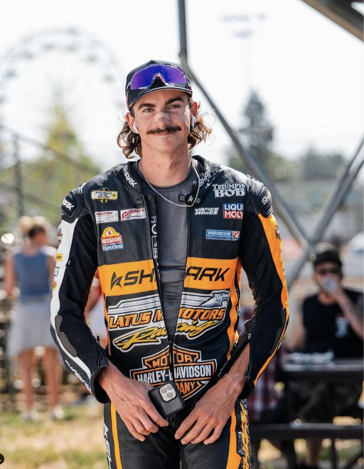 Shark Leathers - Shark Leathers Custom Race Suit - Shark Leathers