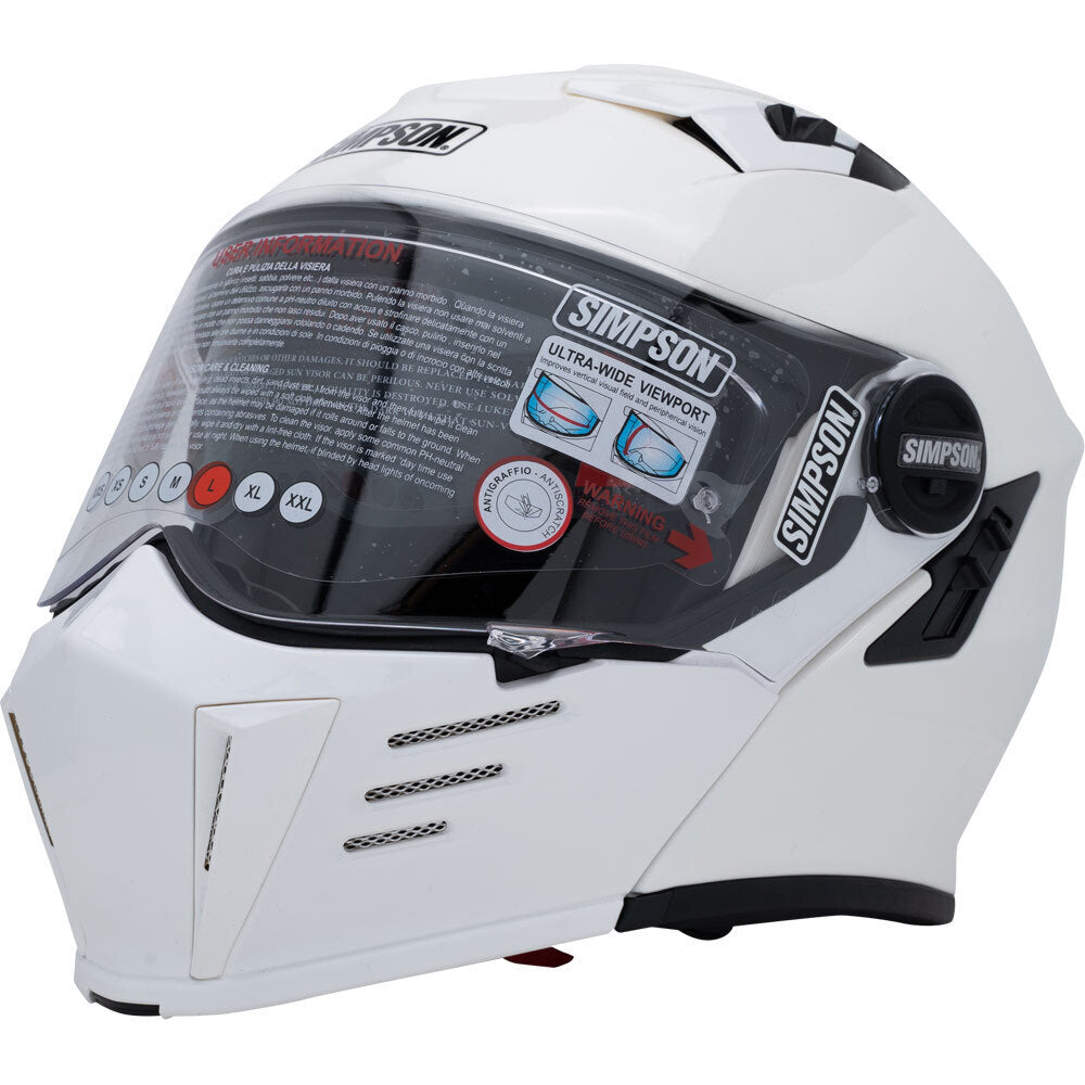 Simpson Mod Bandit - White