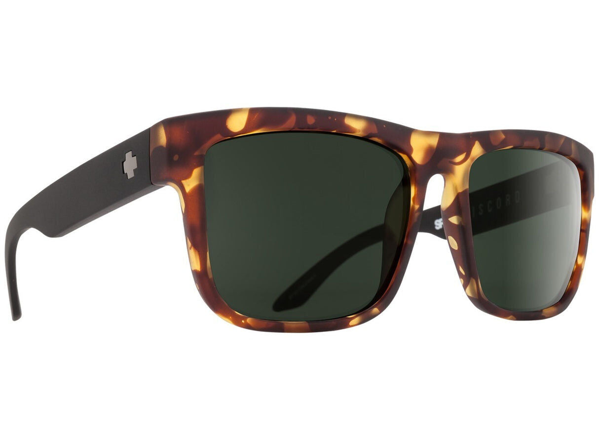 Spy Optic Discord Sunglasses Vintage Tortoise w/Happy Gray Green Lens