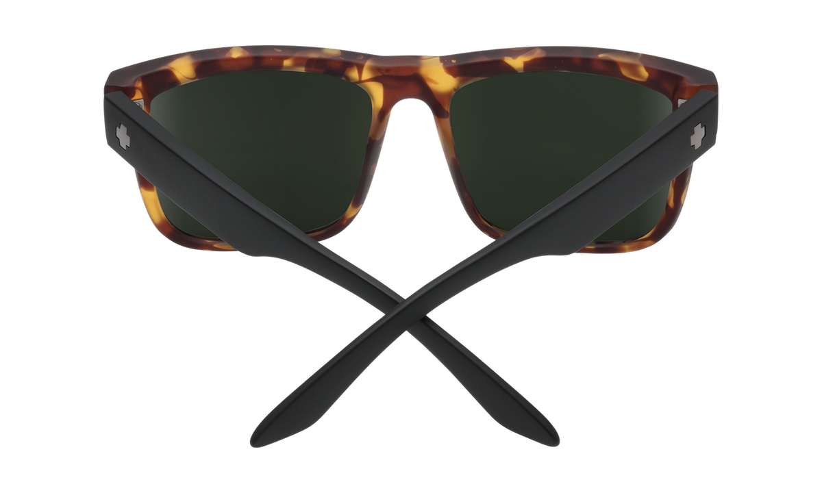 Spy Optic Discord Sunglasses Alternative Fit Vintage Tort w/Gray Green Lens
