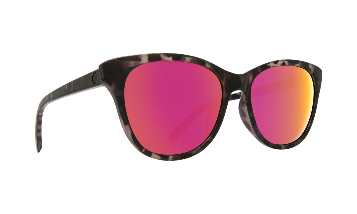 Spy Optic Spritzer Sunglasses Black Tortoise w/Grey/Pink Spectra Lens