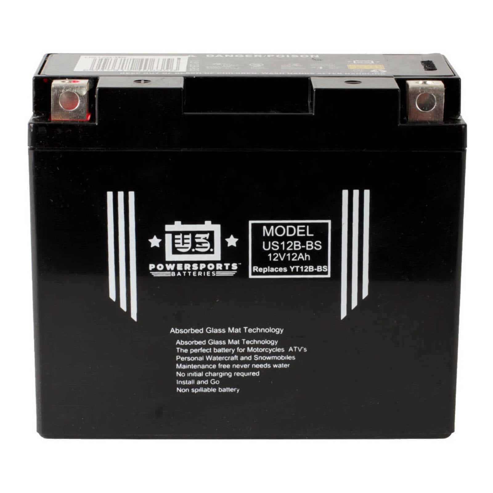 USPS AGM Battery - US12B-BS