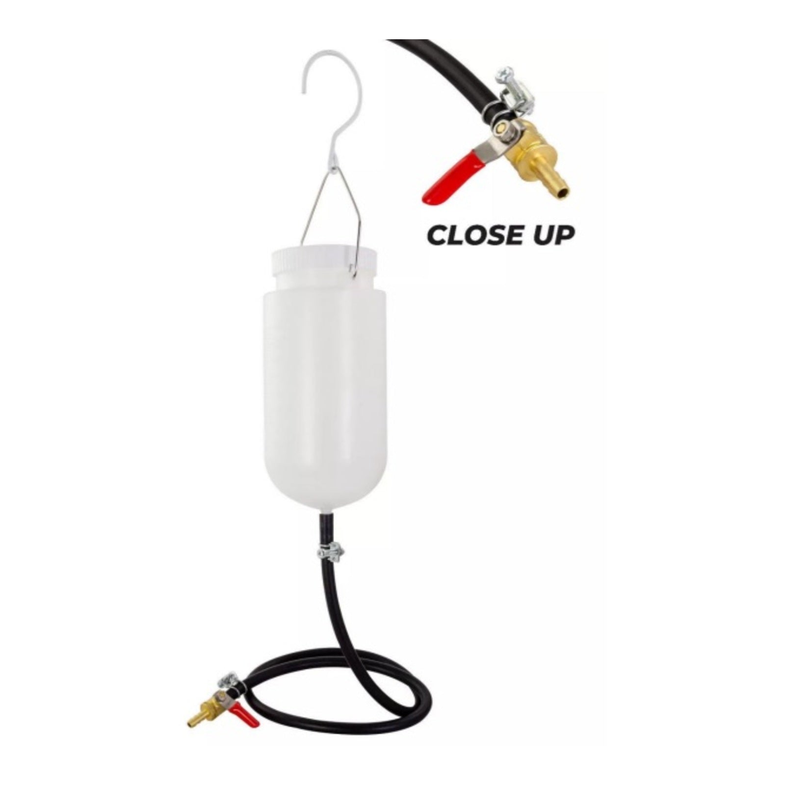 Whites Auxiliary Gas Tank - With Tap