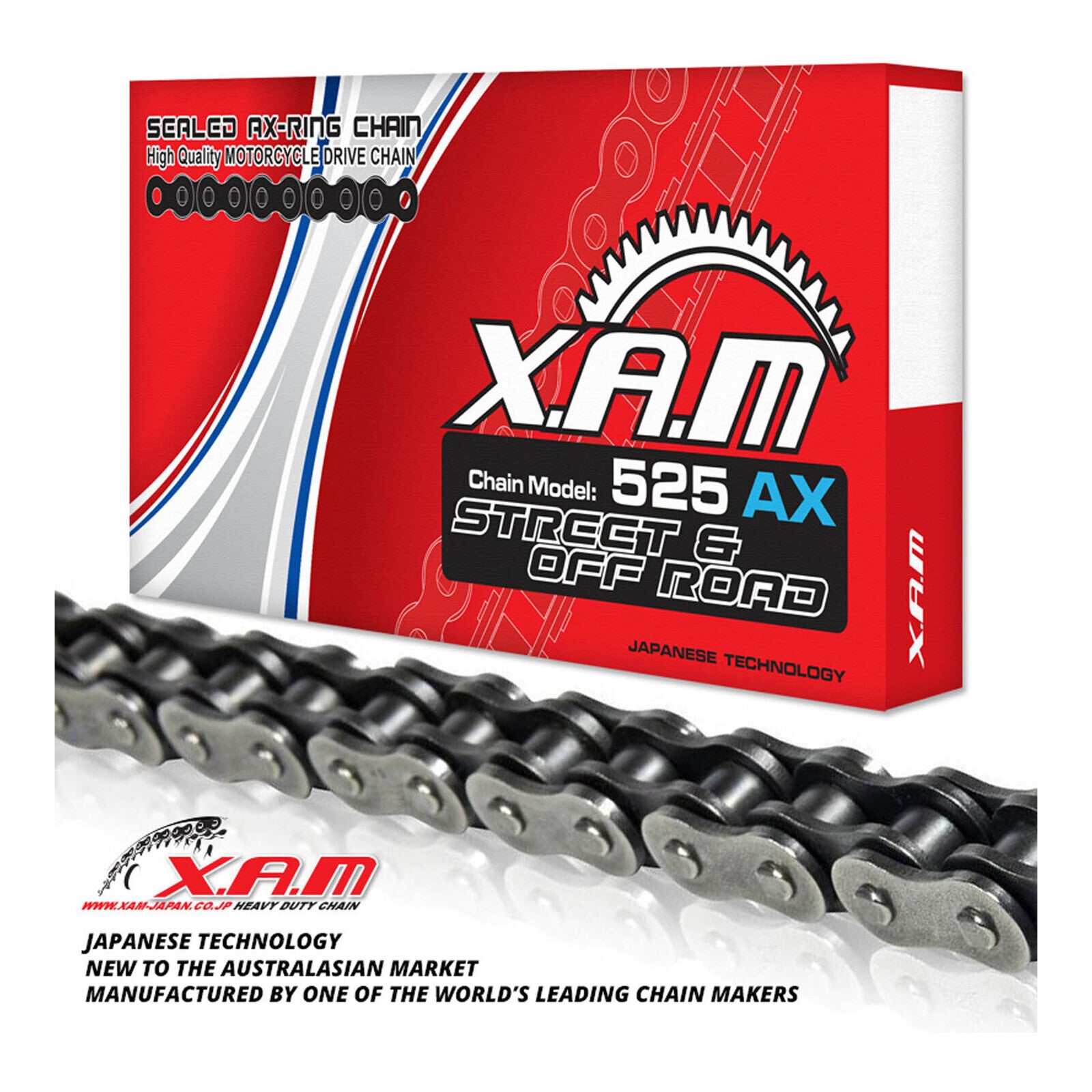XAM Sprocket Kit Triumph 675 Day '06-'11 /Strt Trip '07-'11 X-Ring 16/47