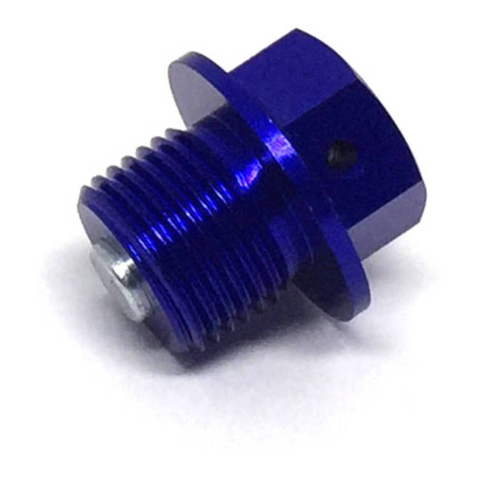 Zeta Magnetic Drain Bolt M14 x 10 P1.25 - Blue