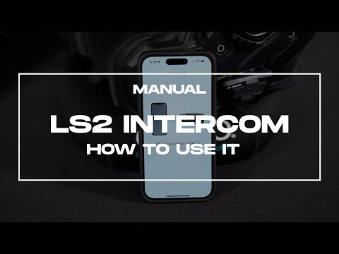 Load video: LS2 4X Bluetooth Intercom by Cardo - Single