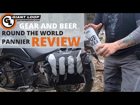 Load video: Giant Loop Round The World Panniers '23 - Black