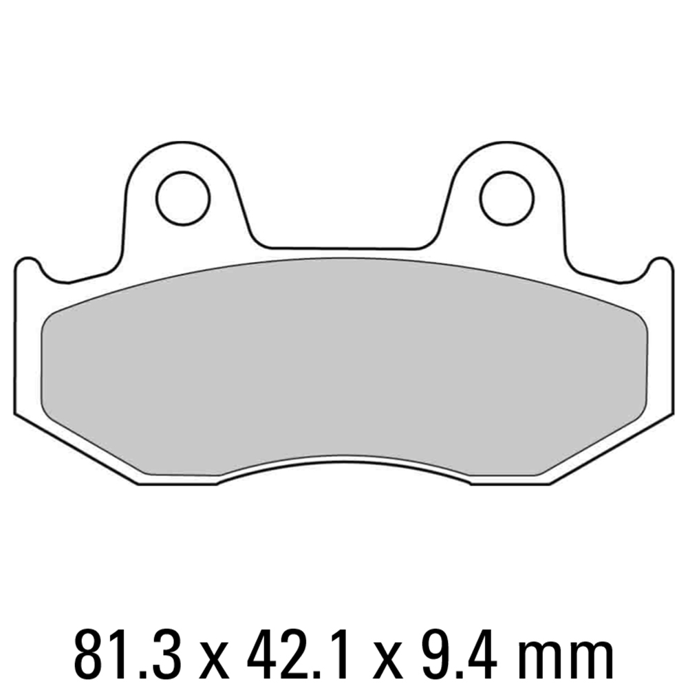 FERODO BRAKE PADS - FDB2119EF (PK=2 Pads) [BQ10]