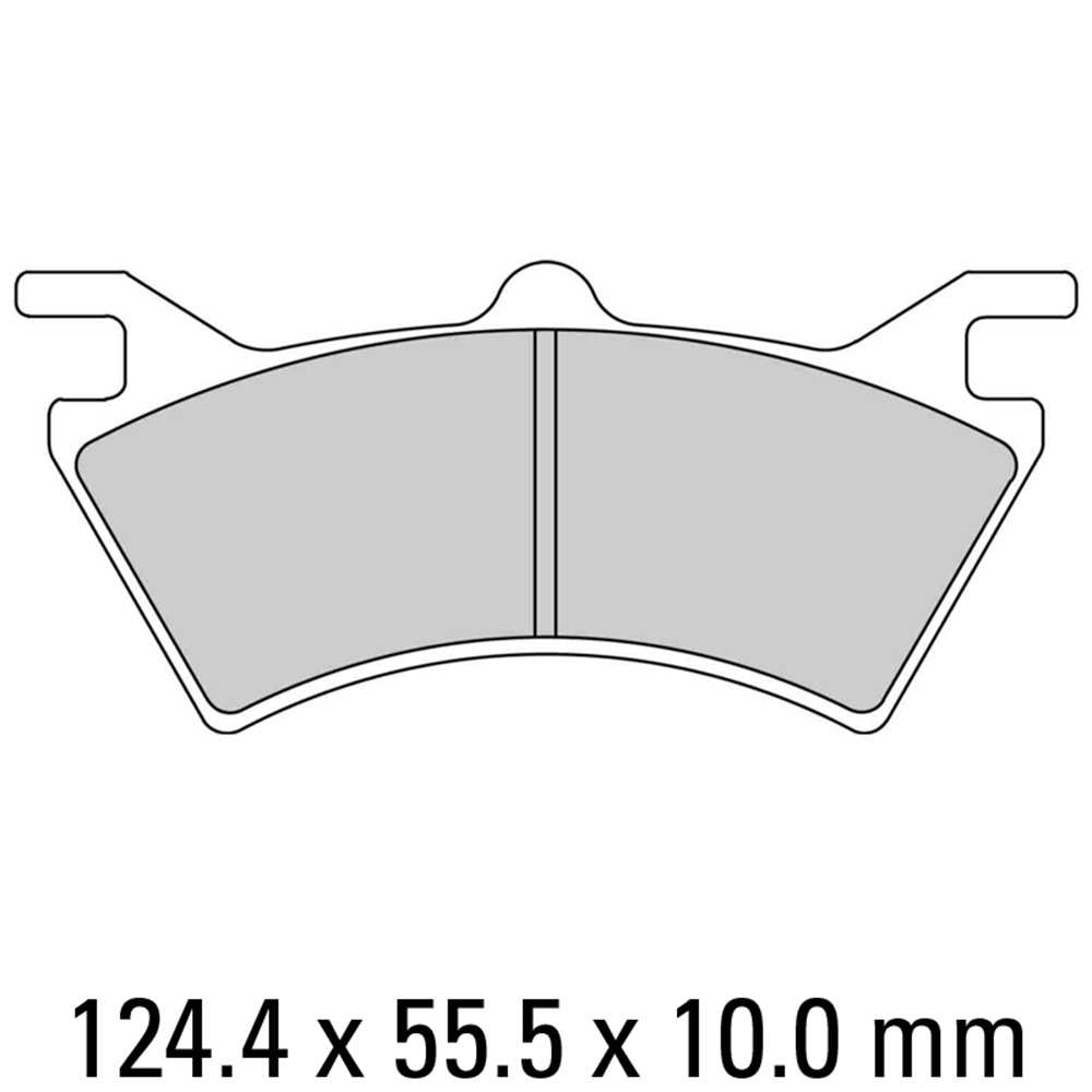 Z - FERODO BRAKE PADS - FDB2177SG (PK = 2 Pads)