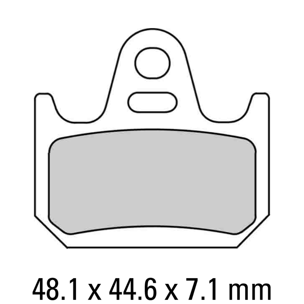 Z - FERODO BRAKE PADS - FDB2194P (PK = 2 Pads)