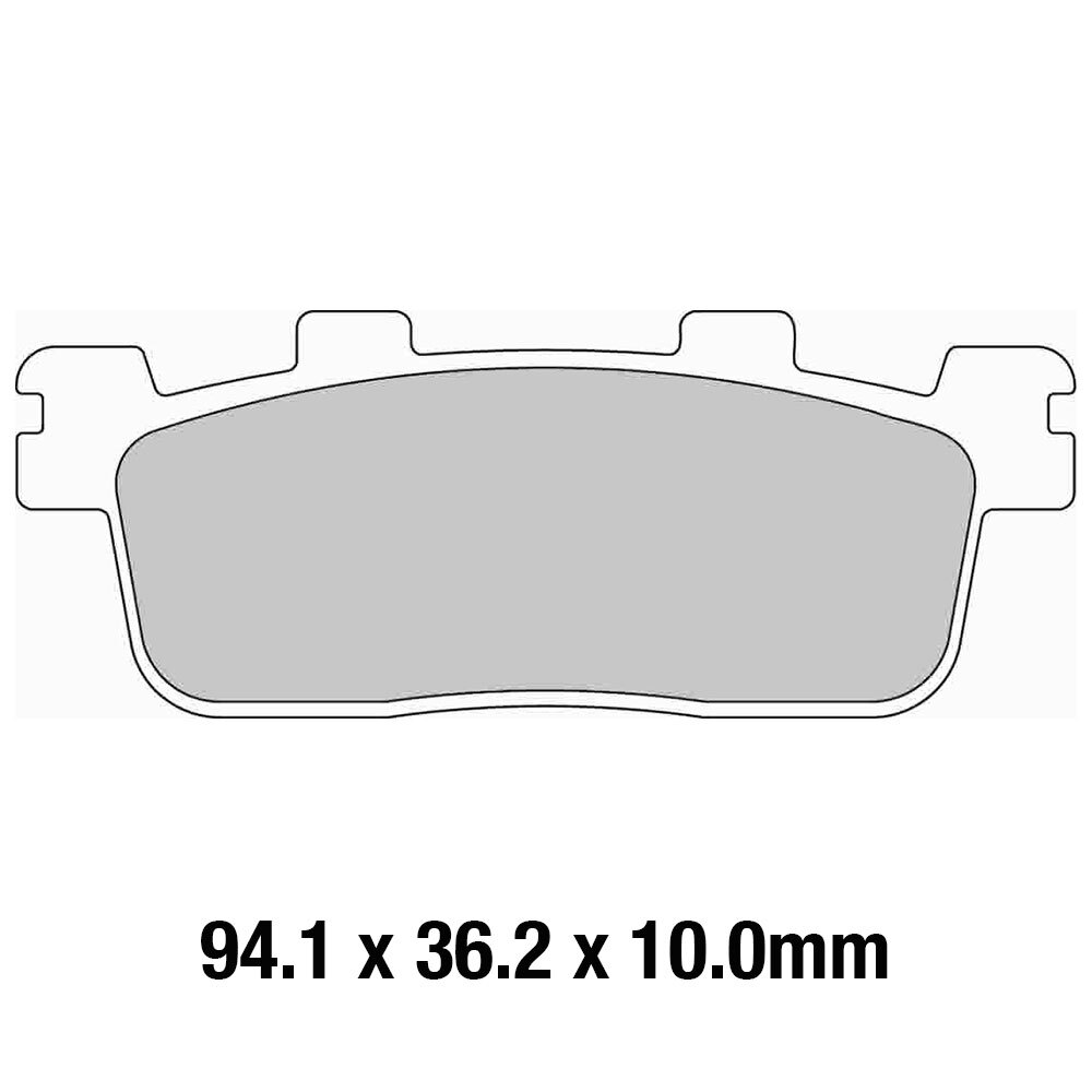 FERODO BRAKE PADS - FDB2254EF (PK = 2 Pads) [BQ10]