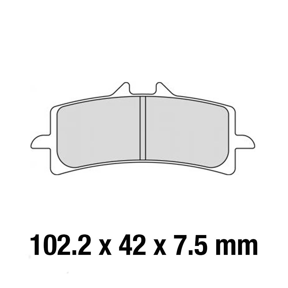 FERODO BRAKE PADS - FDB2260CP1 (PK = 2 Pads) [BQ20] - [RACE&T/DAY]