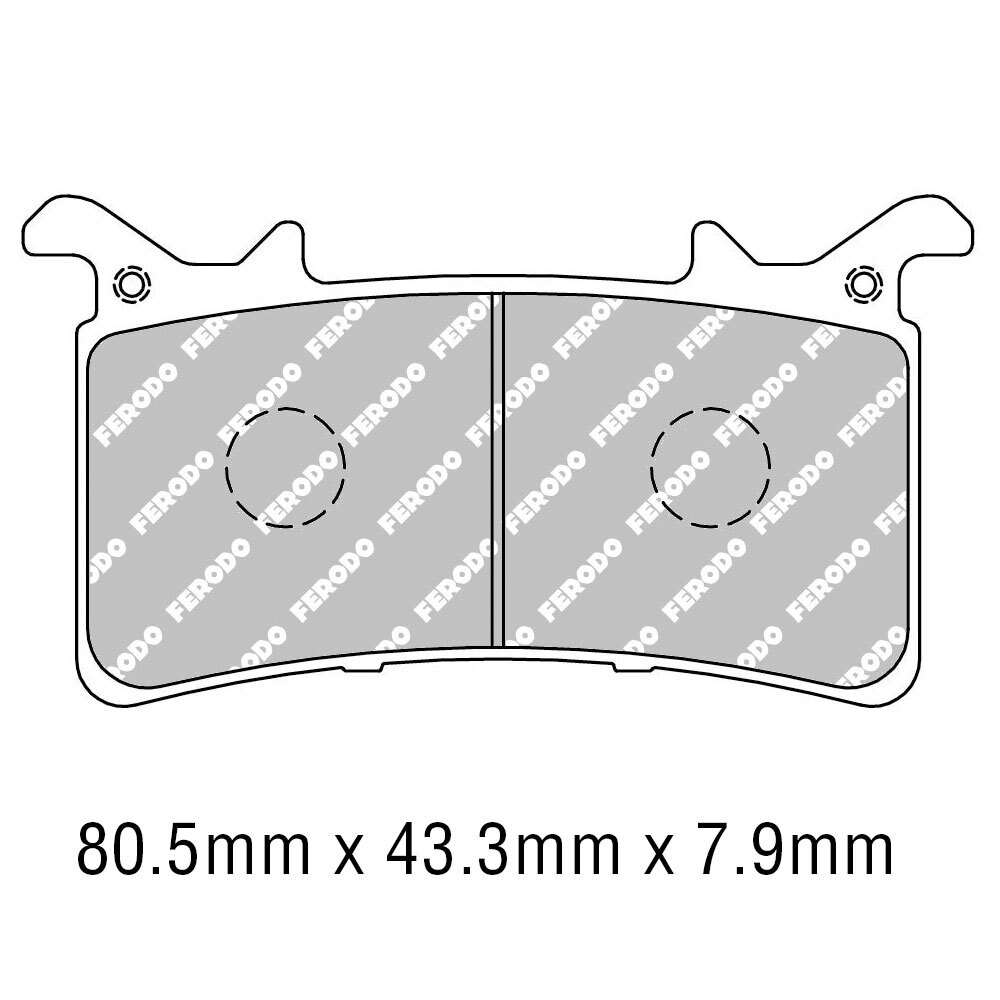 FERODO BRAKE PADS : FDB2324ST (PK=2 Pads) [BQ25]   [NEW2101]