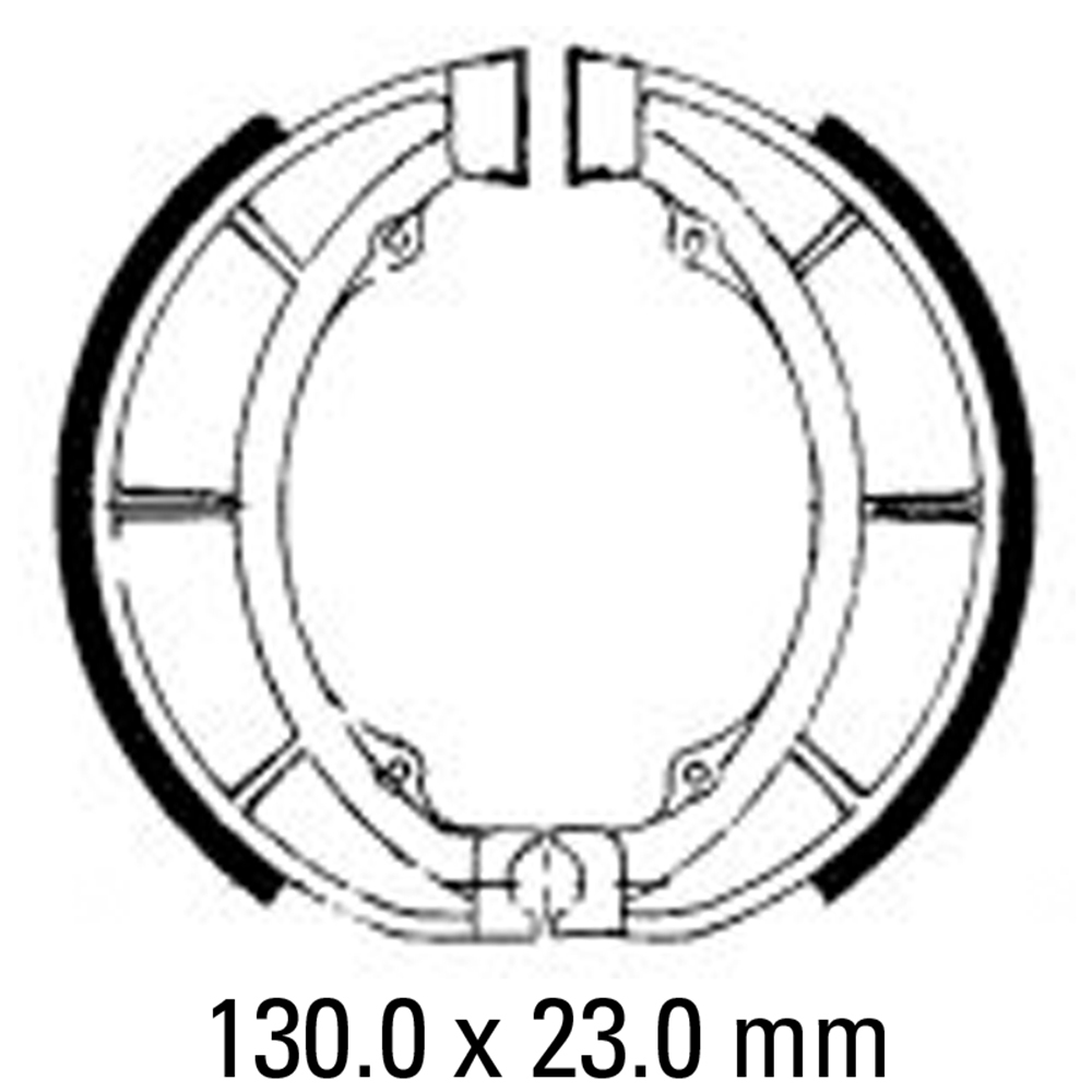 FERODO BRAKE SHOE SET - FSB775