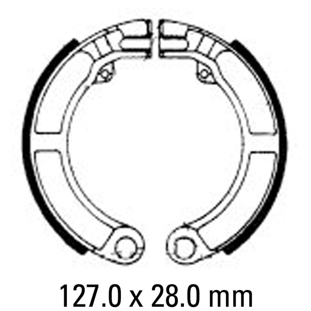 FERODO BRAKE SHOE SET - FSB879