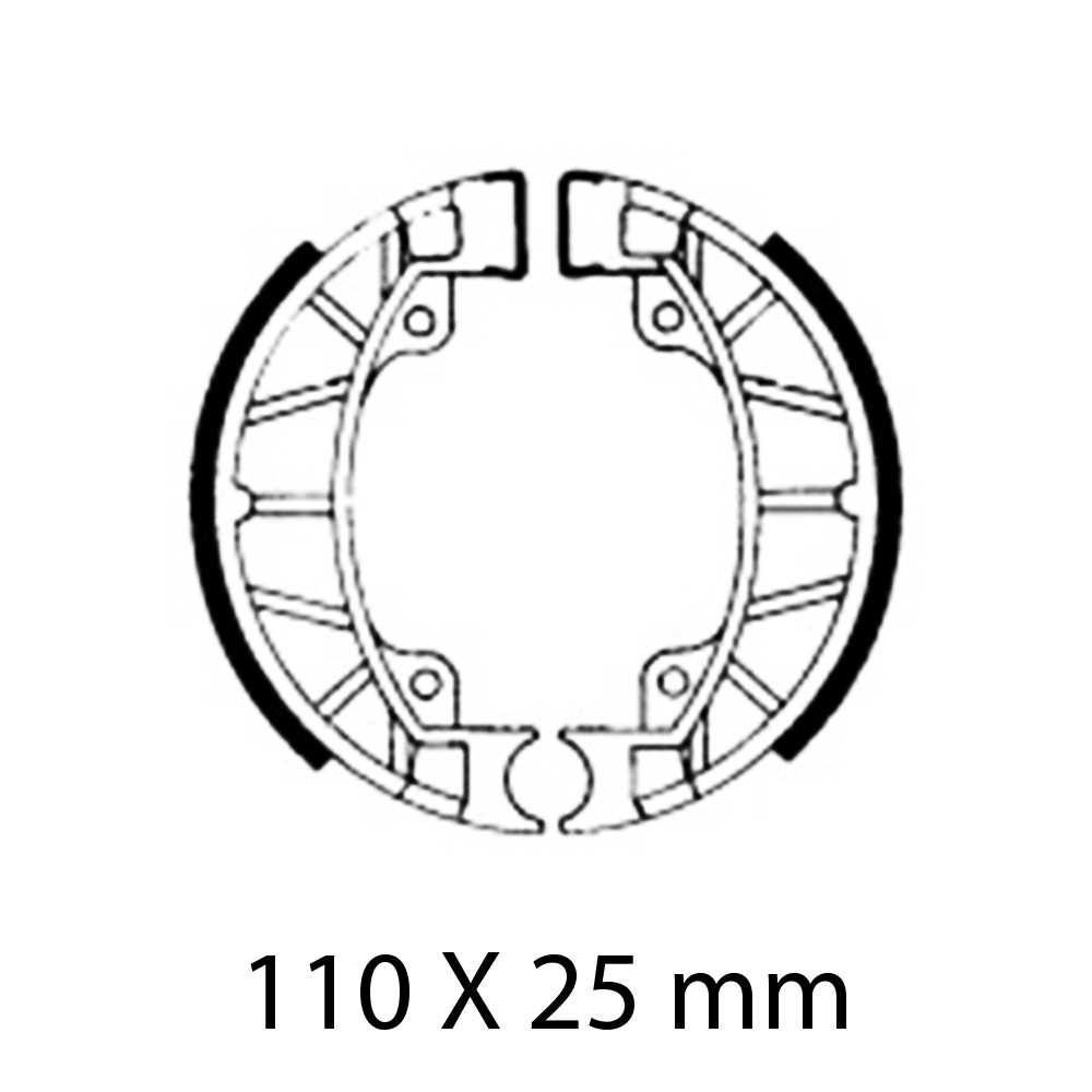 FERODO BRAKE SHOE SET - FSB894