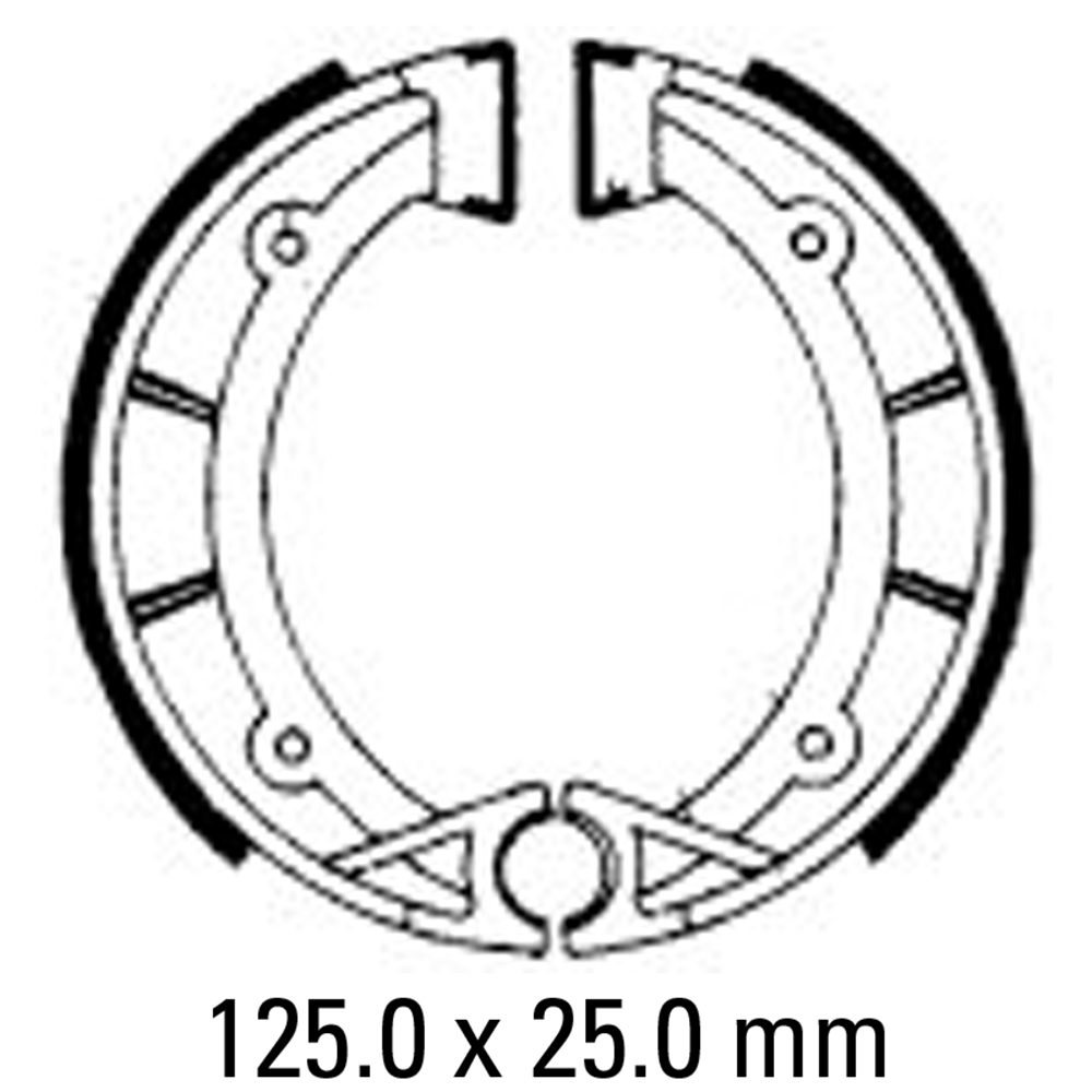 FERODO BRAKE SHOE SET - FSB898