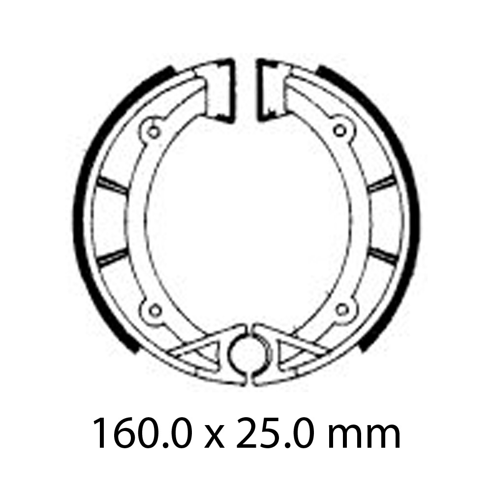 Z - FERODO BRAKE SHOE SET - FSB961