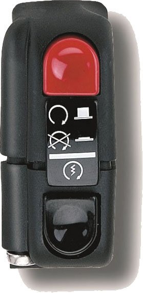 DOMINO SWITCH START/STOP BLACK