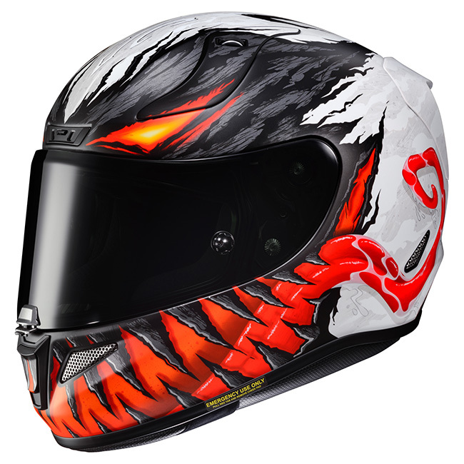 RPHA 11 HELMET ANTI VENOM MARVEL MC-1SF/EXTRA SMALL