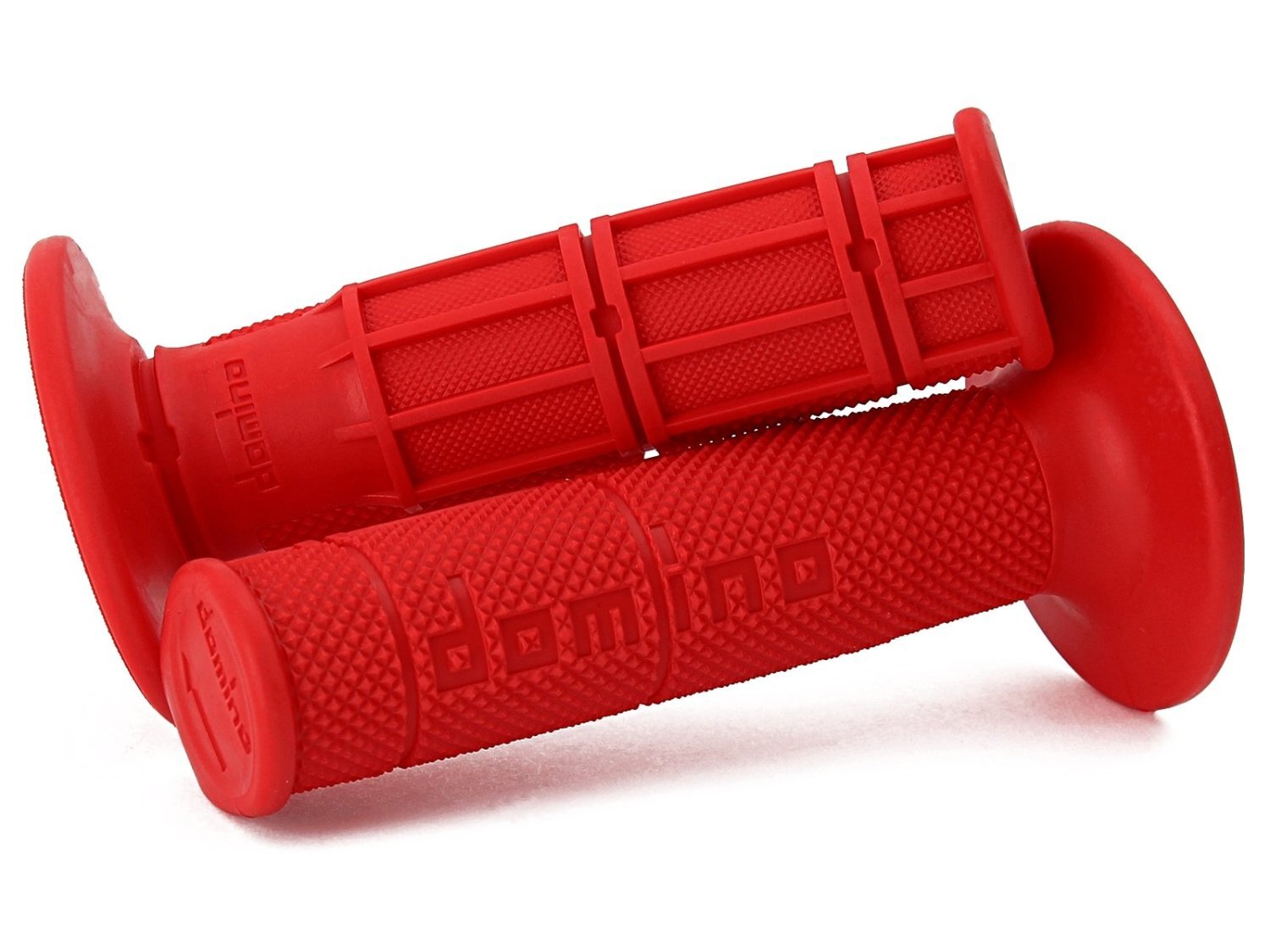 DOMINO GRIPS MX HALF WAFFLE SOFT RED