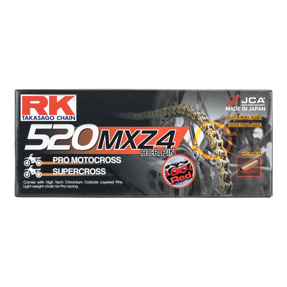 RK CHAIN 520MXZ5-120L RED