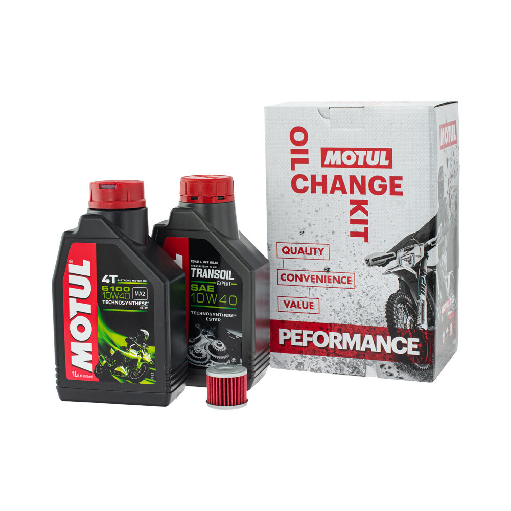 MOTUL PERFORMANCE OIL CHANGE KIT - HONDA CRF250 04~17 / 450 02~16