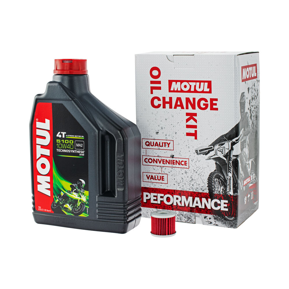 MOTUL PERFORMANCE OIL CHANGE KIT - SUZUKI RM-Z250 / 450 04~21