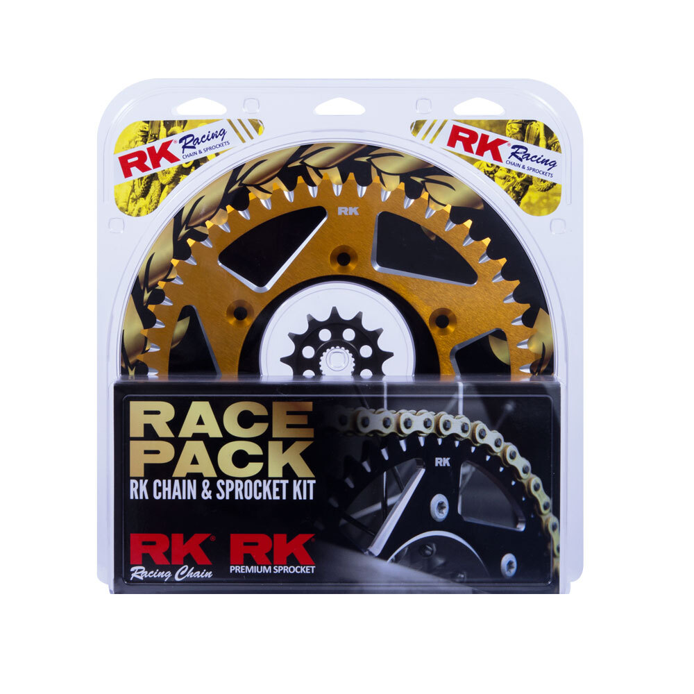 PRO PACK - RK CHAIN & SPR KIT GOLD+GOLD 13/49 RM-Z250 13-23